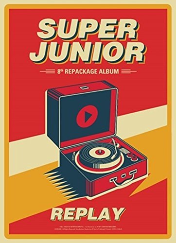 SM Entertainment Super Junior u0096 Replay (Vol.8 Repackage) CD + Booklet