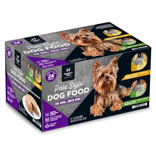 MEMBER´S MARK Pate Style Dog Food Variety Pack, 3.5 Ounce (Pack of 24)