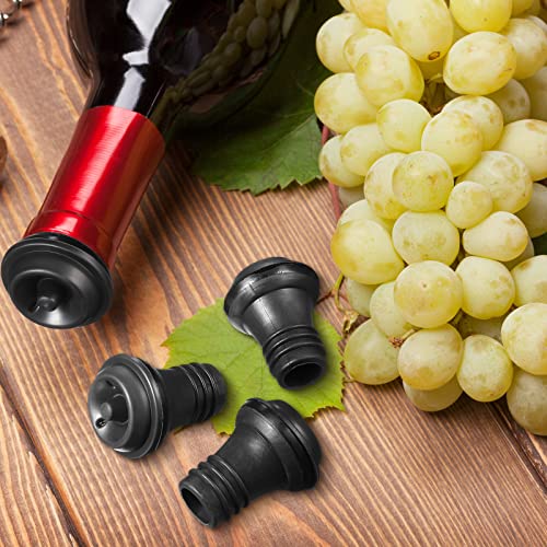 Honoson ES-HONOSON-340715 24 Pieces Wine Stopper Resealable Wine Pump Vacuum Stoppers Vacuum Wine Stopper Silicone Wine Saver Stoppers Practical Wine Saver Stoppers thumb #4