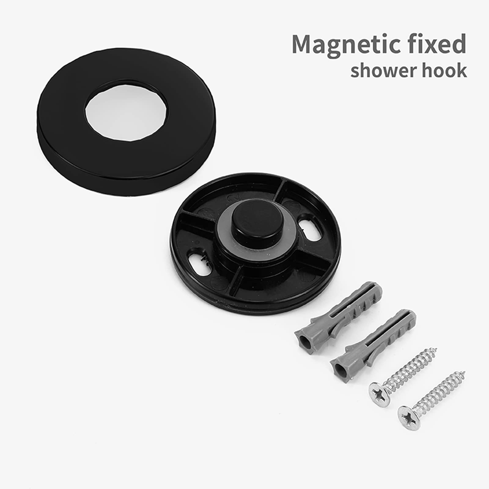 Pulverizador de Bidé de Mano para Inodoro, Rociador de Bidé de Soporte Potente - Presión de Agua Ajustable, Kit de Rociador de Inodoro de Bidé de latón para Higiene Personal/Baño,Negro