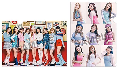 Amazon.co.jp: NiziU クリアファイル（A4対応） 全2種組 ローソン