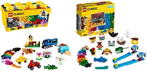 Lego Classic Creative Brick, Multi Color 484 Pcs And 11009 Bricks & Lights
