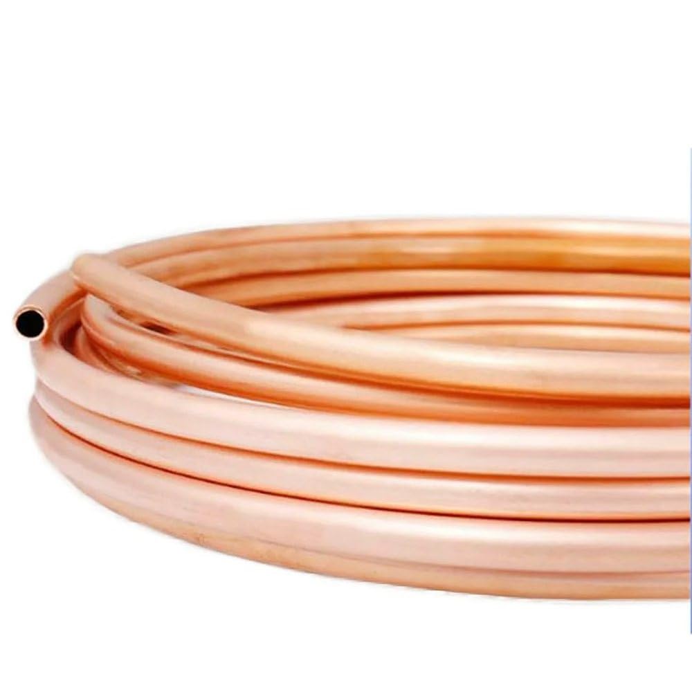 1 M Weiche Kupferrohrspule, Außendurchmesser 1,6–12 Mm, Kupferrohr For Klimaanlage, Kühlung, Kühlung, Heimwerkerhandwerk(10x1.5mm)
