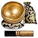 Tibetische Klangschale - Meditationsklangschale,Tibetisches Klangschalen Set,Klangschale Set Tibetanische Klangschalen,Singing Bowl f&uuml;r Entspannung Meditations