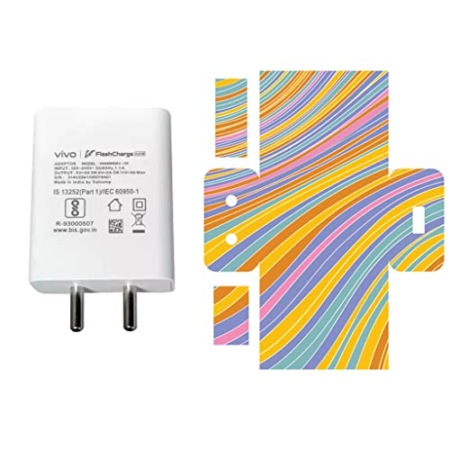 Image of AtOdds - Compatible for Vivo Flash Charger (44W) - Charger /Adapter Skin Wrap (Colors2)
