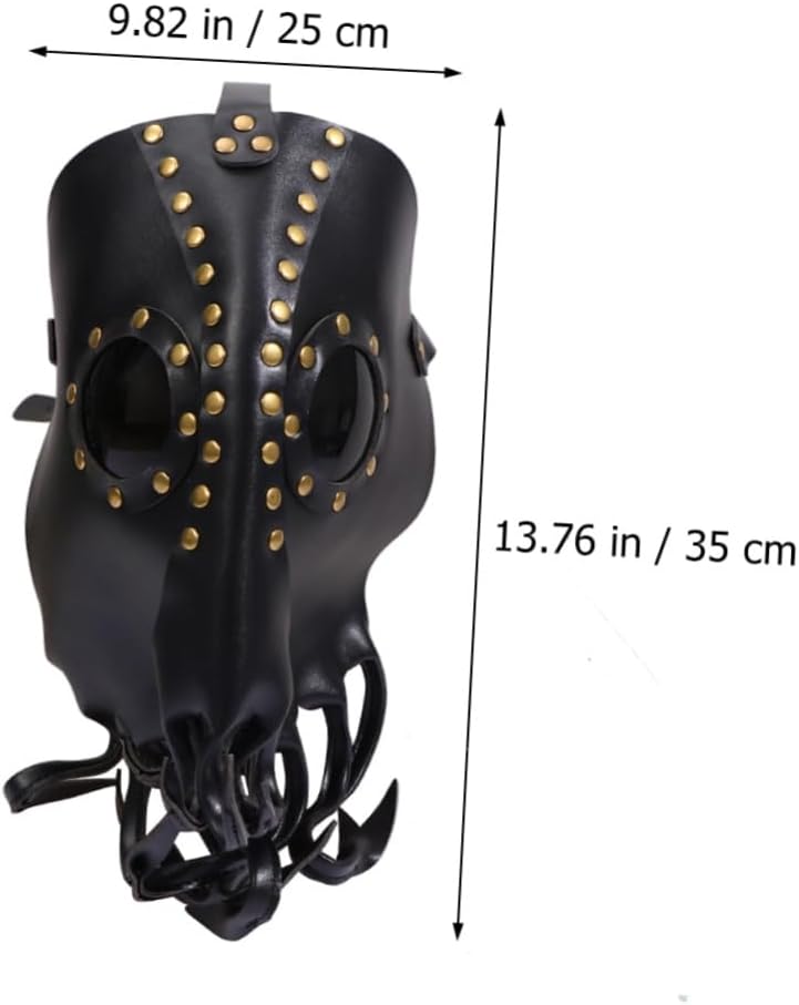 Steampunk Octopus Mask Devil Role-playing Prop for Family Gathering Halloween Masquerade Party CosplayNO.3938