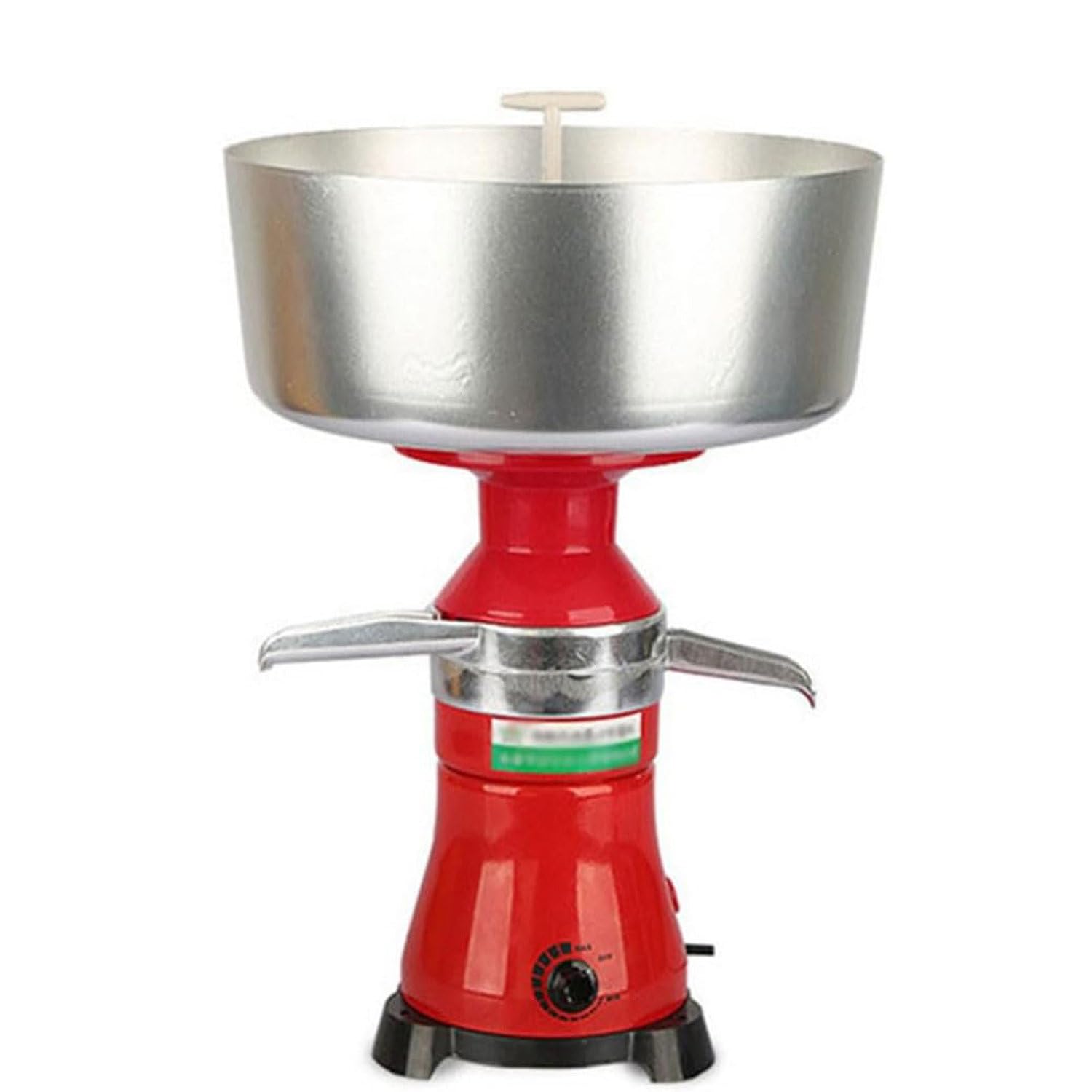 Schiumatore per latte, separatore elettrico per panna per capre e mucche, 80 l/h ad alta efficienza, trasforma il latte intero crudo in latte scremato, attrezzatura professionale per la lavo