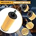 MOTOALL 3 Pack Oil Filter 68191349AB for Chrysler 300 Dodge Durango Jeep Grand Cherokee 68191349AA, 68191349AC MD-767, ADA102131, CH11665, WL10010