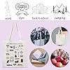 ENSIANTH North Carolina Alphabet Tote Bag North Carolina State Souvenirs Gift Family Trip Handbag Tar Heel State Travel Gift (Carolina Alphabet bag) #3