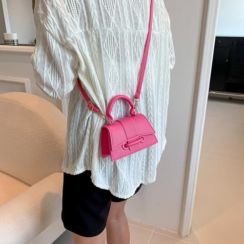 CHIC DIARY Small Crossbody Bags for Women PU Leather Shoulder Bag Top Handle Handbags Cute Sling Purse for Party4