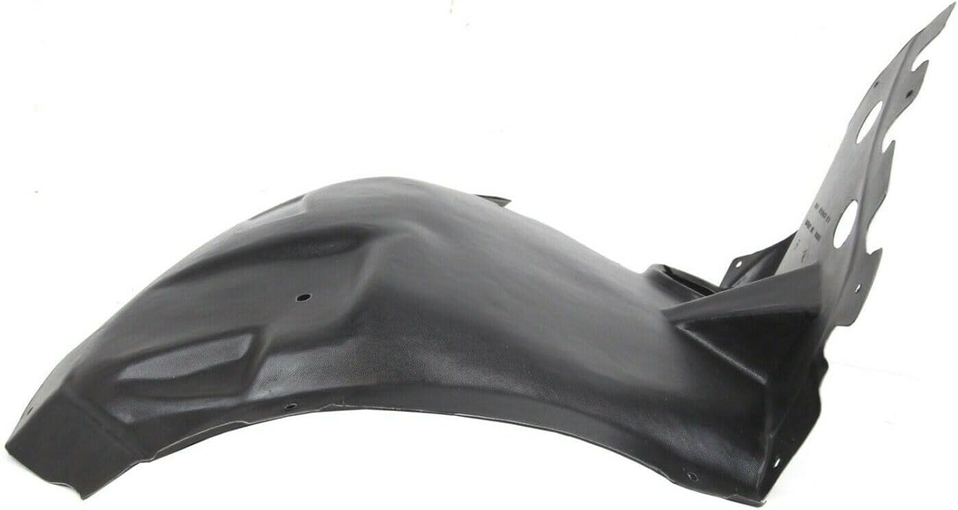 Set of 2 Wheel Liner Splash Shield Front Left Driver Side Plastic Section Compatible with Cadillac CTS Base 2008-2014 & Luxury/Performance/Premium 2010-2014 25940079 GM1248198
