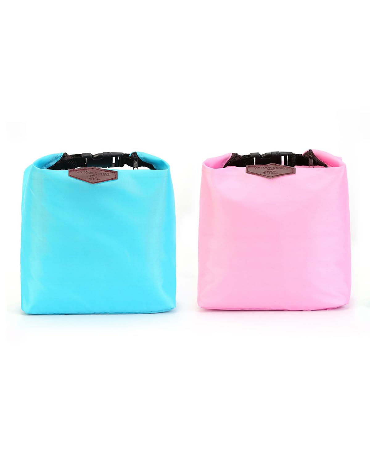 Borsa Termica Porta Pranzo 2 Pezzi - Isolata, Impermeabile E Portatile Per Lavoro, Scuola E Picnic