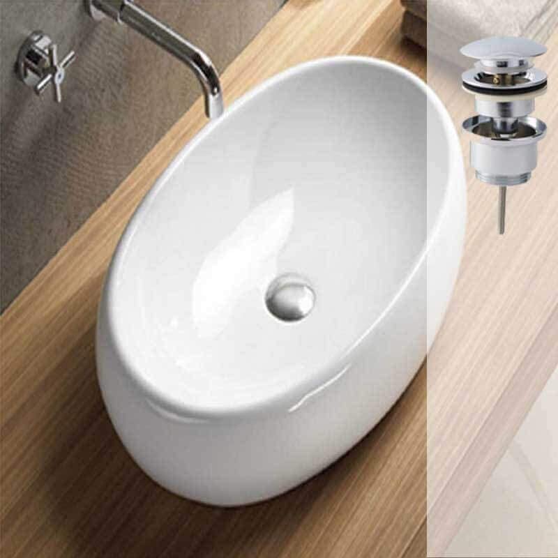 Rue du Bain – Pack lavabo Swann + desagüe