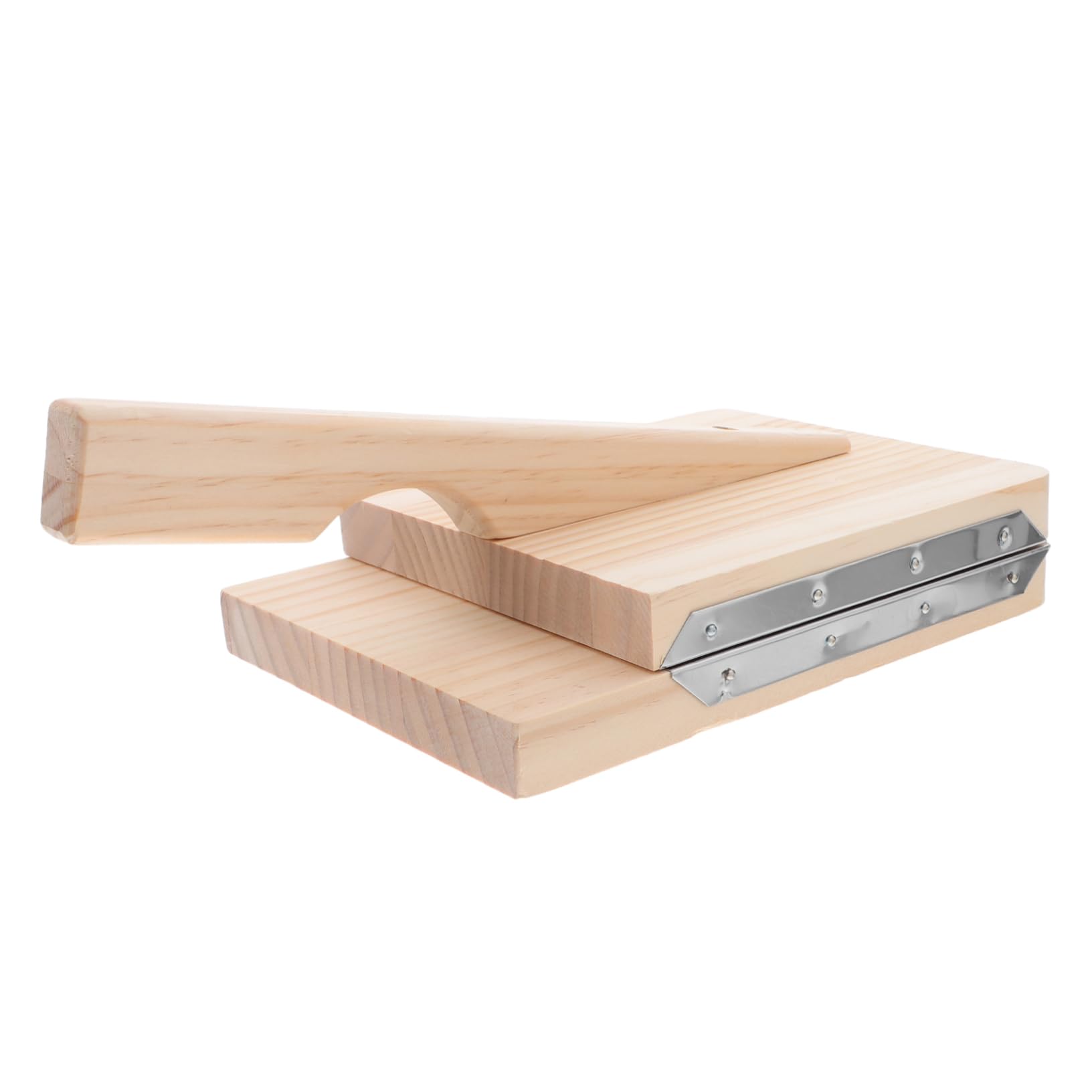 Stampo in Legno per Sfoglia di Ravioli Robusto e Facile da Usare, Pressa Manuale per Pasta, per Cucina Domestica e Preparazione di Gnocchetti