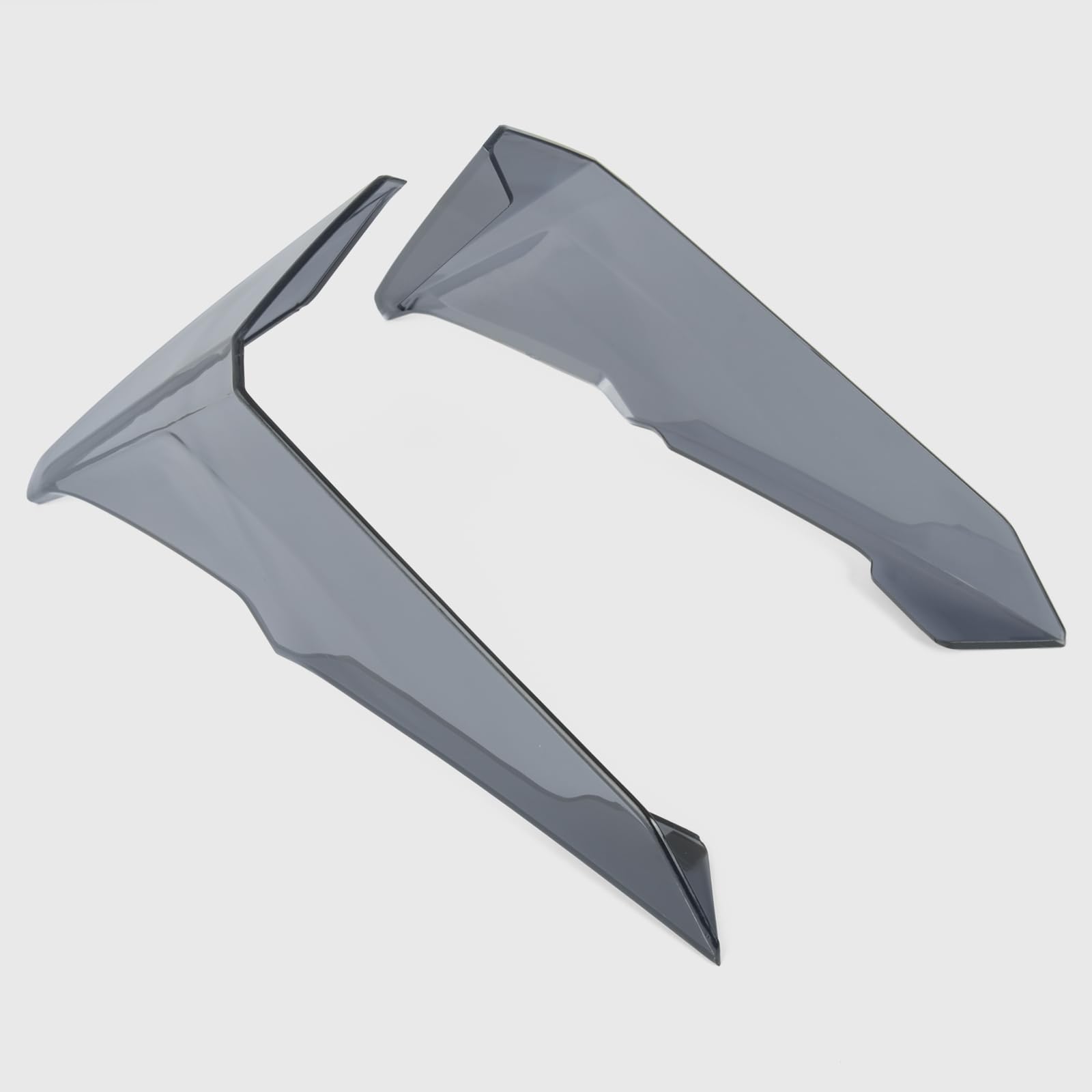 WOOGA Per HO&N&DA ADV350 ADV 350 ADV350 Accessori 2022-2026 Moto Lato Destro Sinistro Carenatura Copertura Laterale Ala Deflettore Parabrezza Schermo Accessori (Fumo Grigio)