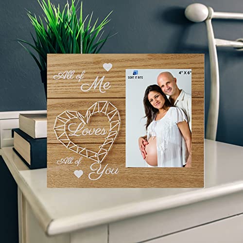 Sort It Rite Romantic Picture Frame For Him Or Her To Say I Love You - Couples Picture Frame For Boyfriend & Girlfriend - Love Photo Frame For An Anniversary Or Special Occasion #TOP1
