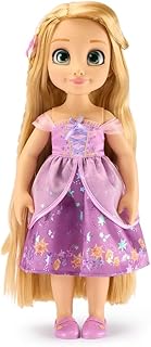 Disney Store Official Rapunzel Once Upon a Story Doll - 16 Inch Disney Princess Toys Featuring Reflective Eyes with 3D Pupil and Iris, Detailed Costume, Hair Comb & Shoes - Comes in Display Box