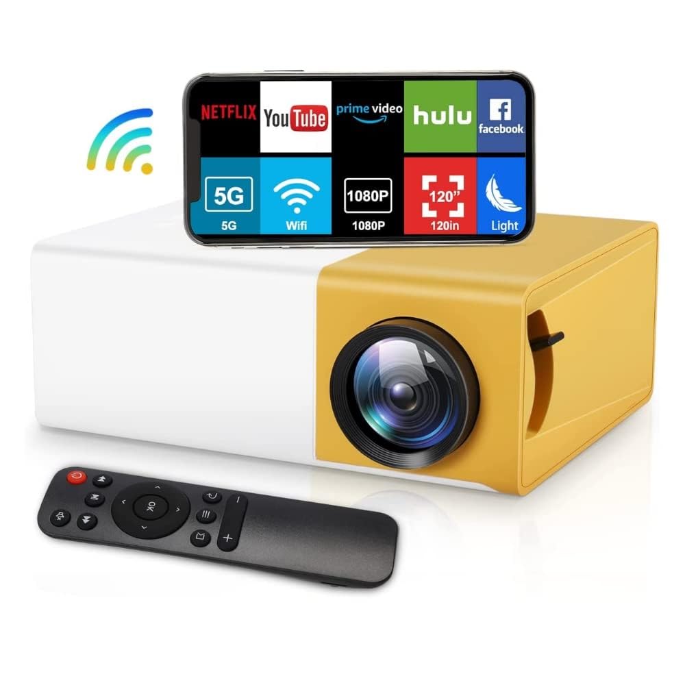 TechKing (𝟭𝟱 𝗬𝗘𝗔𝗥𝗦 𝗪𝗔𝗥𝗥𝗔𝗡𝗧𝗬) Mini Projector, Portable Movie Projector for iOS, Android, Windows, PS5, Laptop,TV-Stick, Compatible with HDMI, USB, Audio, TF Card, AV and Remote Control-picture-27