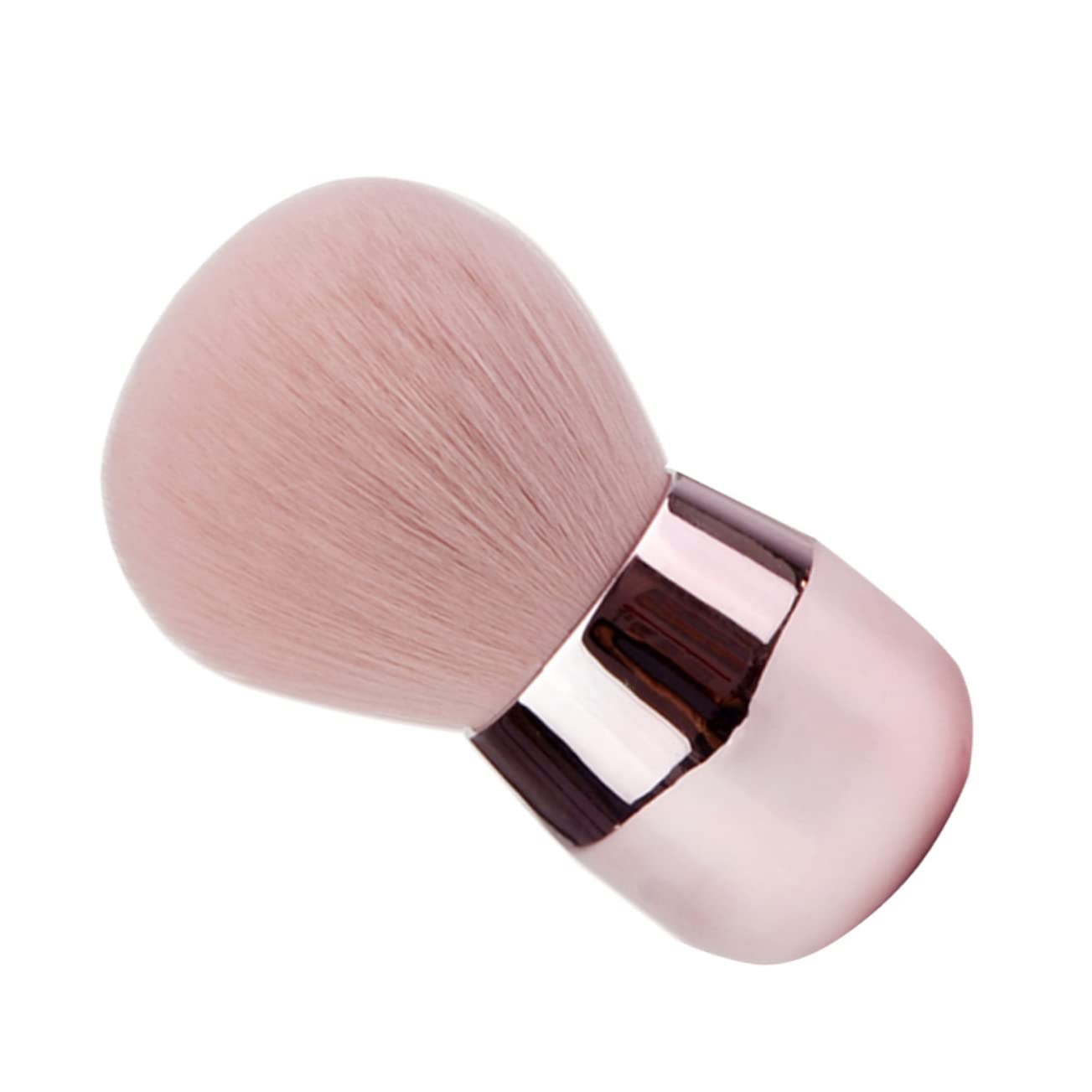 PACKOVE 1Pc Mushroom Shape Loose Powder Makeup Brush Fluffy Blusher Foundation Tool with Smooth Handle for Even Application Essential Face Makeup Brush for Professional Home Use