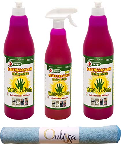 MANO DE SANTO DESENGRASANTE Lote Ahorro