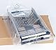 Heretom 3,5 Zoll KG1CH Festplattenrahmen SAS SATA Laufwerk Caddy Festplatten Tray für Dell PowerEdge Server T440 T640 R330 R430 T430 R530 R630 T630 R730 R730xd R830 R930 und mehr Hot Swap Bracket