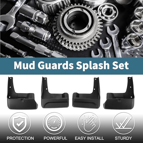 Image of Mud Flaps Splash Guards for Toyota Sienna SE 2016-2019 Front & Rear Mud Guards W /Mount Accessories