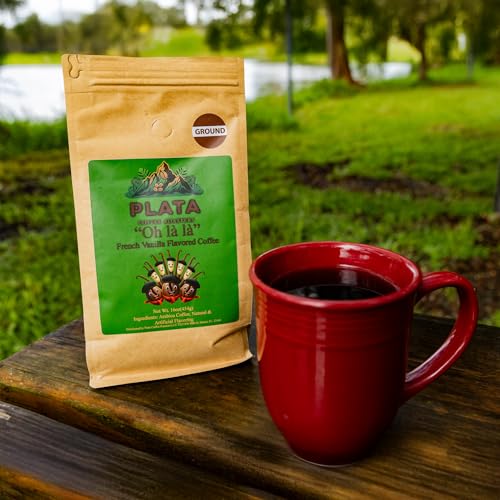Oh la la French Vanilla Café en Grano 1LB Bolsa miniatura 2