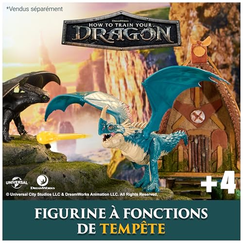 SPIN MASTER FIGURINE DRAGON A FONCTIONS 25 CM TEMPETE Dragons Movie - vue 3