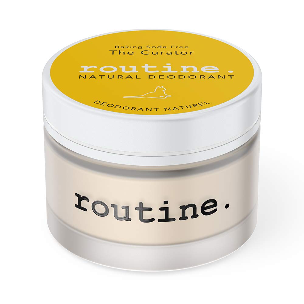Routine De-Odor-Cream Handcrafted 50ml Natural Deodorant Cream (Curator, Sensitive Skin)