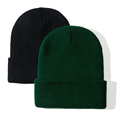 Image of NPJY Unisex Beanie for Men and Women Knit Hat Winter Beanies