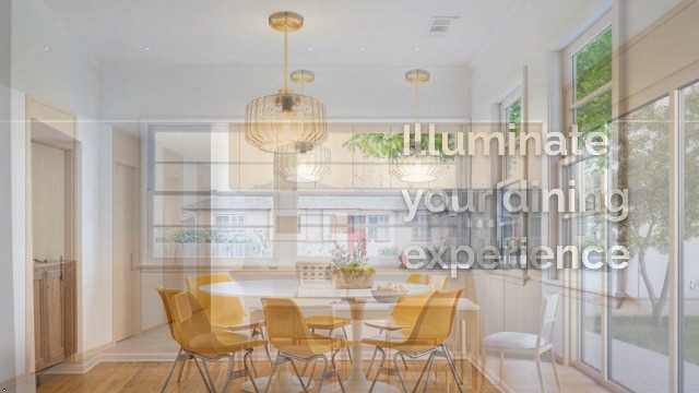 Image of 2-Pack Kitchen Island Hanging Lights Amber Glass Pendant Light Fixtures 1 Light 11.8 Inch Glass Shade Mid Century Farmhouse Hanging Lamps for Bedside Living Room Dining Room