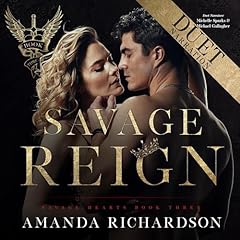 Savage Reign Audiolibro Por Amanda Richardson arte de portada