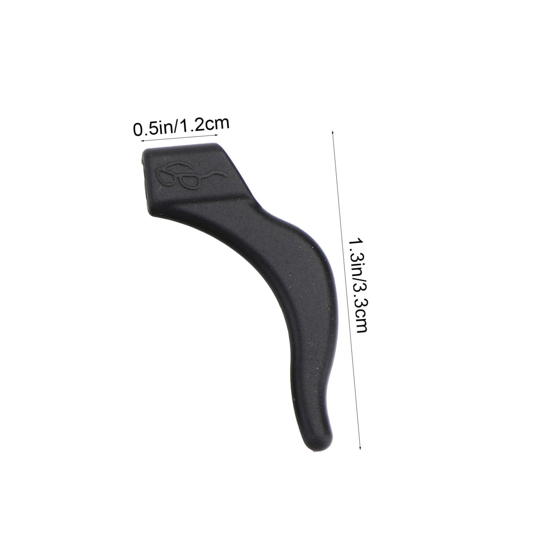 FRCOLOR Anti-Slip Eyeglass Holder 32pcs Silicone Glasses Leg Covers for Secure Fit