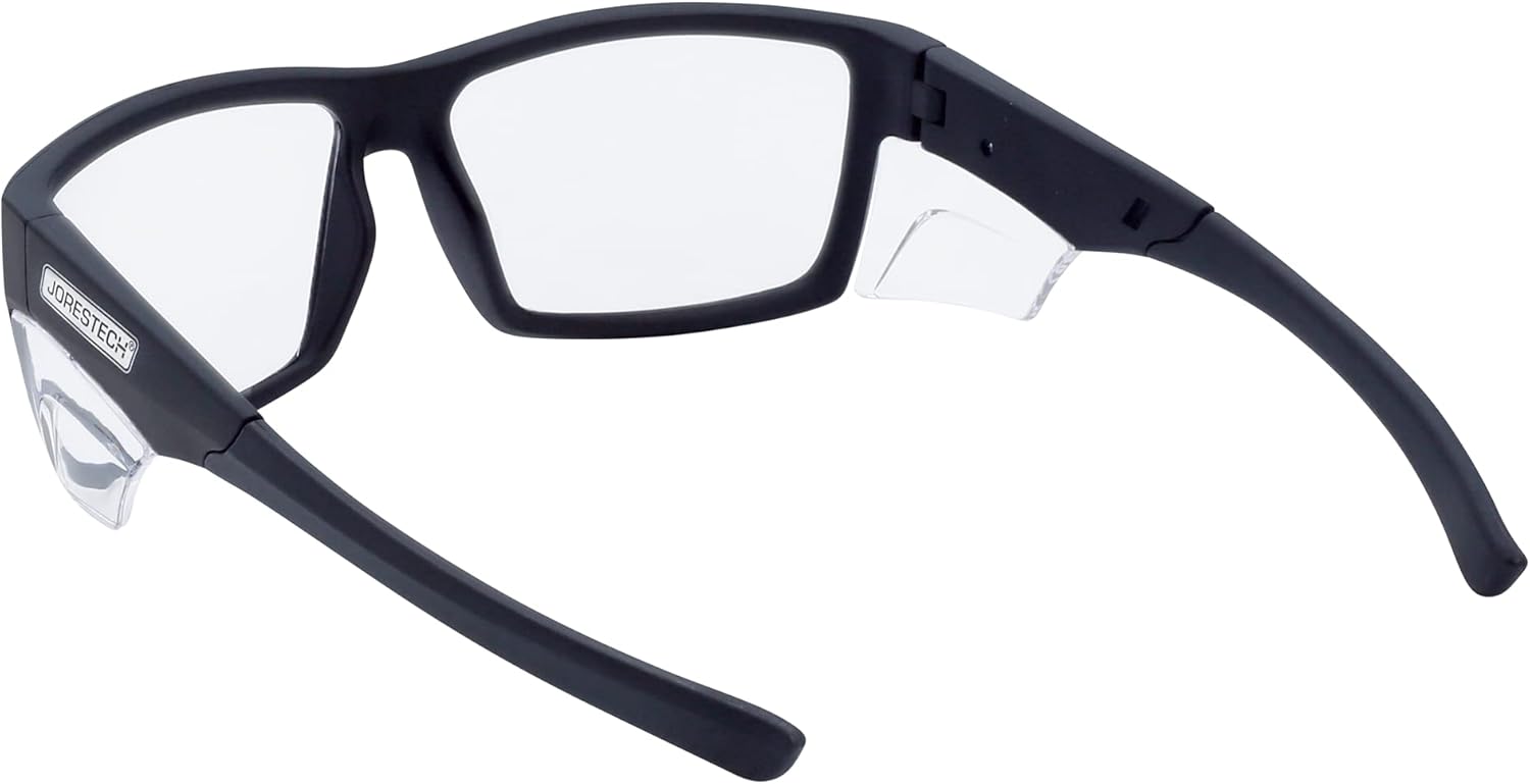 JORESTECH Safety Glasses Classic Design With Side Shields ANSI Z87+ Anti Scratch With UV Protection