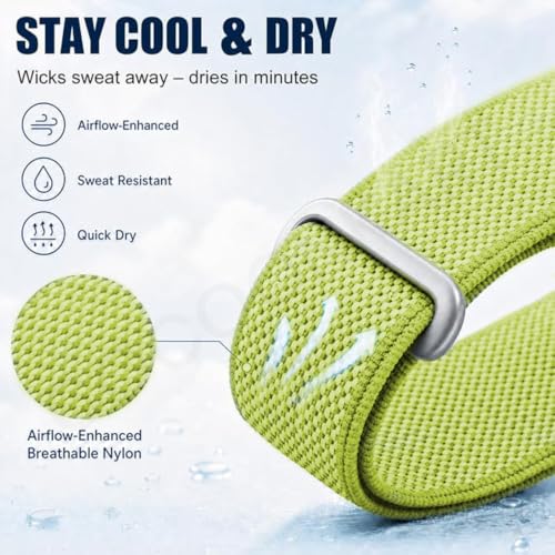 Image of Stretch Nylon Sport Strap Compatible For Google Fitbit Air (Only Strap)