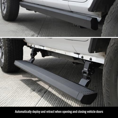 Estribos eléctricos para Toyota Tundra Crew Max 2022-2025 miniatura 4