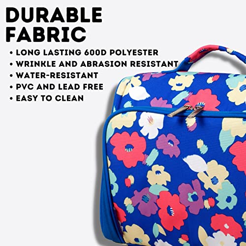 Image of J World Casey Womens Lunch Bag. Cute Insulated Lunch-Box for Teen Girls, Petals