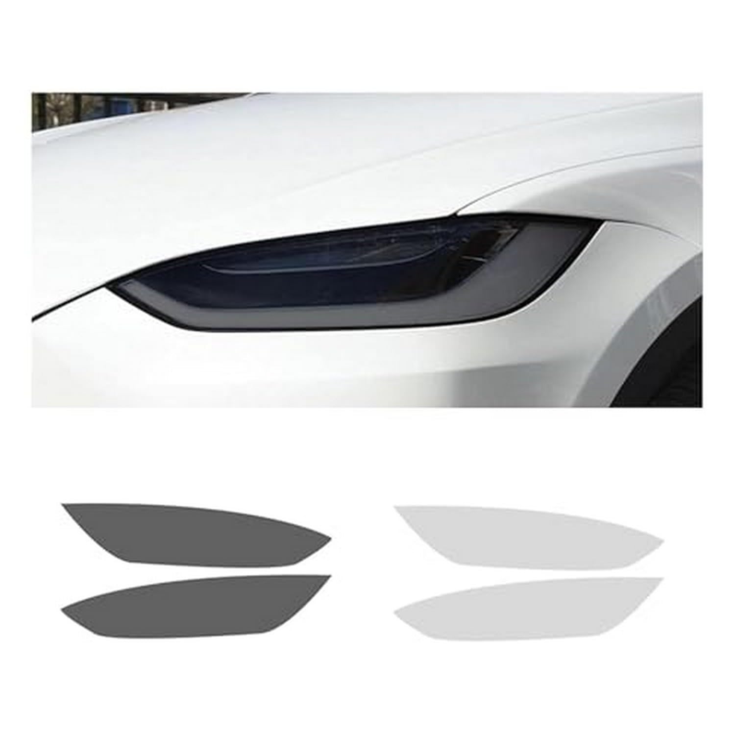 Film de protection de phare anti-rayures pour Tesla Model X autocollant durable