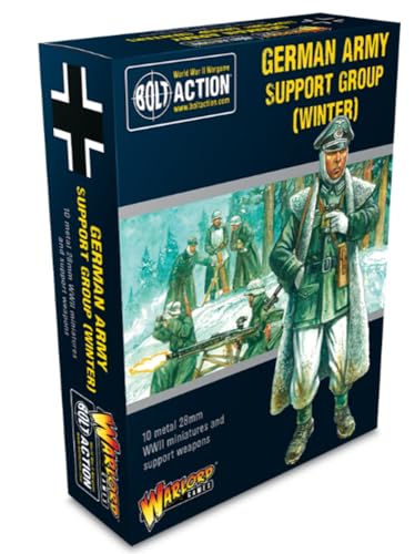 German Army Support Group Winter créez un diorama militaire enneigé réaliste
