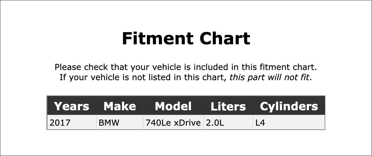 Engine Valve Stem Oil Seal Set Compatible With BMW 740Le xDrive 2.0L L4 2017 PC-157894