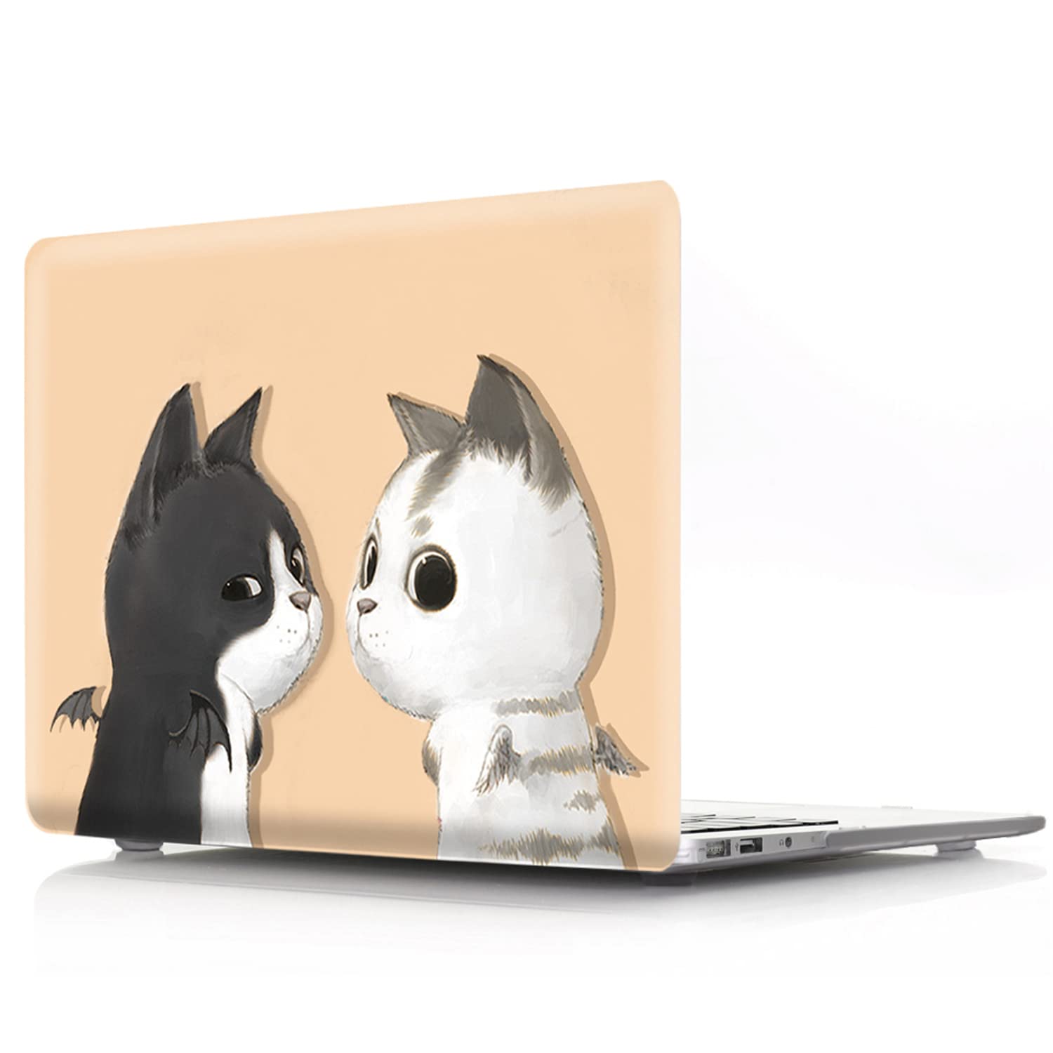 Funda MacBook Pro 16 A2991 A2485 carcasa rígida con protector teclado Winged Cat 8