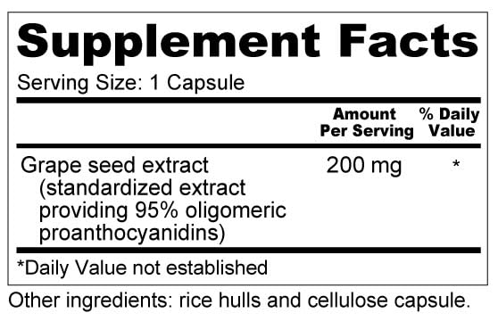 Wellness Resources Grape Seed Extract