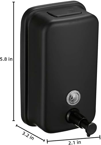 Miniatura 3 de Caja de jabón prensado manual de pared 304 Dispensador de jabón de acero inoxidable Caja de jabón prensado Manual de baño Caja de jabón prensado