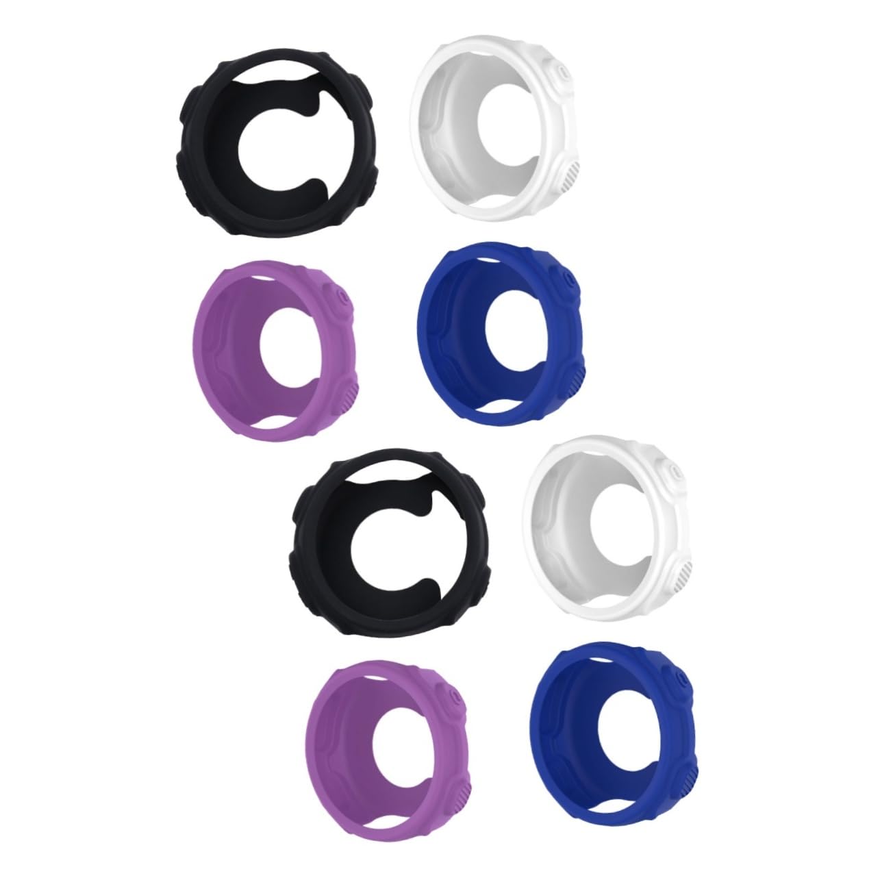 OSALADI 8 Pcs 235 Protective Case Watch Frame Silicone Case Cover Forerunner 235 Screen Protector Proof Protector Face Cover Watches Back Watch Case Intelligent