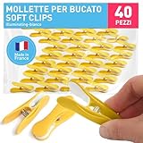 Photo Gallery culiclean mollette per bucato – 40 pezzi – design soft clip – mollette panni resistenti – antisegno per bucato – colori assortiti – illuminating-bianco Photo Gallery culiclean mollette per bucato – 40 pezzi – design soft clip – mollette panni resistenti – antisegno per bucato – colori assortiti – illuminating-bianco