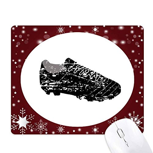 Tapis de souris hiver foot noir pour réchauffer votre bureau de gamer