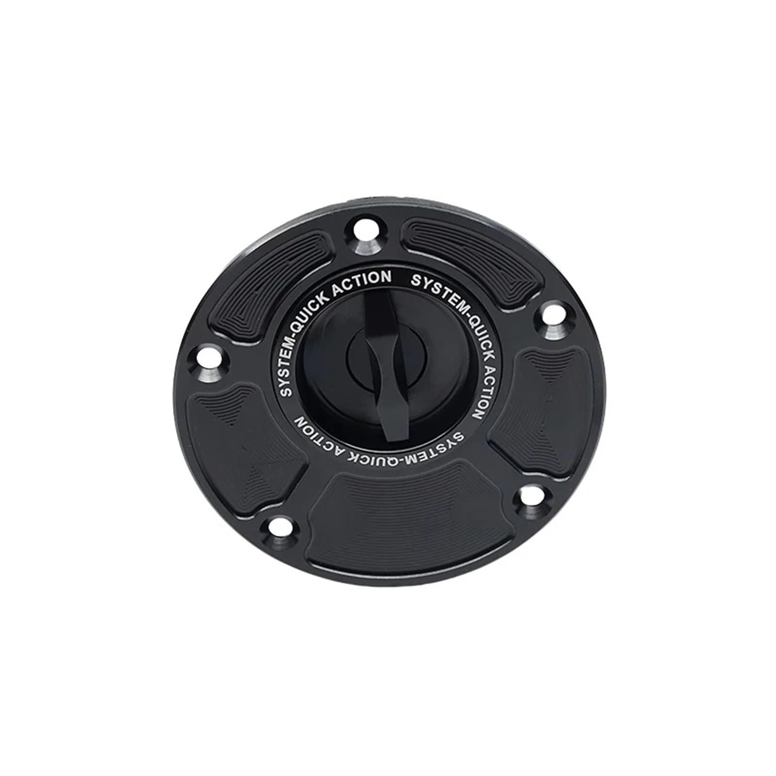 Couvercle sans clé pour réservoir de carburant moto Yamaha YZF R3 FZ-07 finition premium noir