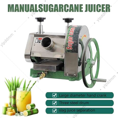 Stainless Steel Manual Sugar Cane Juicer Machine with Three Rollers for Efficient Juicing, 2.5 Inch Inlet - Image 7