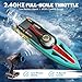 TOPCHOIC Brushless RC Boat 40+MPH, Remote Control Boats for Adults Kids, 19