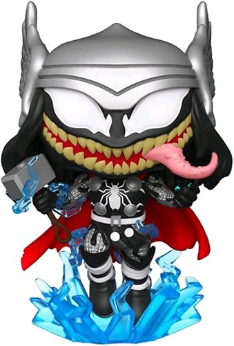 Funko Pop! Marvel Venomized Thor #703 exclusivo con funda protectora de Chalice Collectibles Pop
